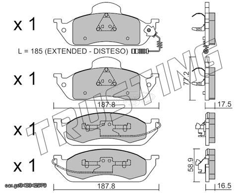 ΤΑΚ. MER/DES M CLASS W163  \"E\"  TRUSTING TRUSTING 585.0