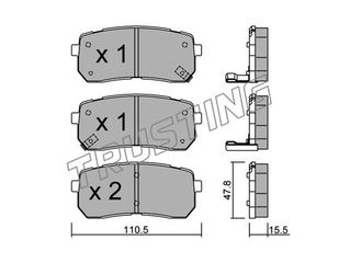 ΤΑΚ. HYUNDAI 2.4 16V,2.5 CRDI 08- \"O\" DEX DEX 2802.0