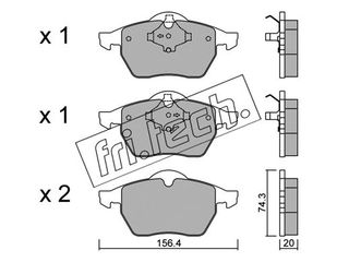 ΤΑΚ. AUDI-VW           FRITECH \"E\" fri.tech. 188.1