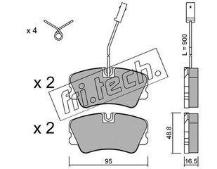 ΤΑΚ. A/R 33 1.4,1.5    FRITECH \"E\" fri.tech. 067.1