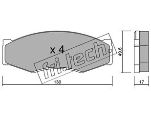 ΤΑΚ. NISSAN            FRITECH \"E\" fri.tech. 068.0