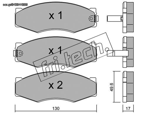 ΤΑΚ. NISSAN            FRITECH \"E\" fri.tech. 068.1