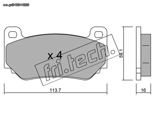 ΤΑΚ. MG TF 160         FRITECH \"E\" fri.tech. 406.0