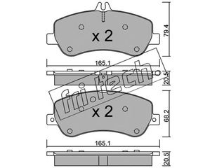 ΤΑΚ. MERCEDES CLK-CLASS 220 CDI 08- \"O\" FRITECH fri.tech. 841.0