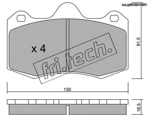 ΤΑΚ. RENAULT-SEAT     FRITECH \"E\" fri.tech. 407.0