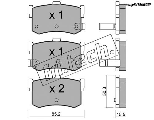 ΤΑΚ. HYNDAI-ROVER       FRITECH\"O\" fri.tech. 194.0