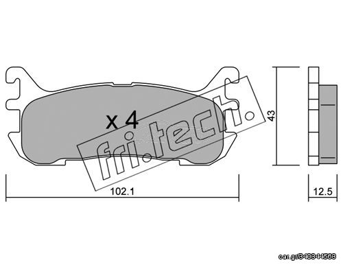 ΤΑΚ. MAZDA MX 5 1.6,1.8 FRITECH \"O\" fri.tech. 408.0