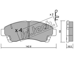 ΤΑΚ. MAZDA             FRITECH \"E\" fri.tech. 410.0