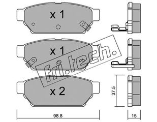 ΤΑΚ. MITSUBISHI LANCER FRITECH \"O\" fri.tech. 411.0