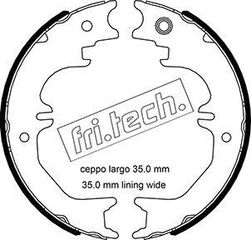 ΣΙΑΓ. LEXUS -TOYOTA LAND CRUISER 4.7 02-  FRITECH fri.tech. 1115.329