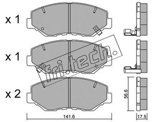 ΤΑΚ. HONDA             FRITECH \"E\" fri.tech. 622.0