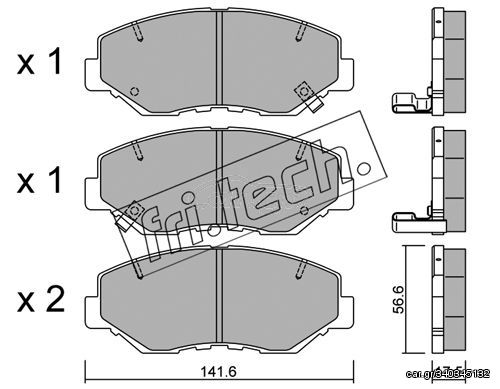 ΤΑΚ. HONDA             FRITECH \"E\" fri.tech. 622.0