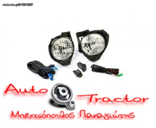  1237300707 ΠΡΟΒΟΛΑΚΙ TOYOTA HILUX VIGO '07-'11 ΣΕΤ ΜΕ ΚΑΛΩΔΙΑ & ΔΙΑΚΟΠΤΗ / HB4 (9006) 12V / 55W (SET)