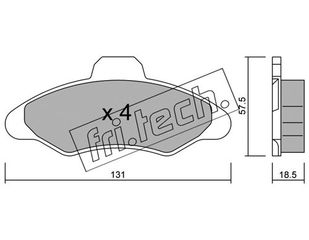 ΤΑΚ. FORD              FRITECH \"E\" fri.tech. 073.0