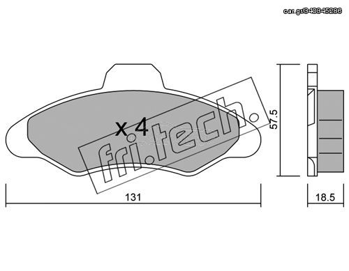 ΤΑΚ. FORD              FRITECH \"E\" fri.tech. 073.0