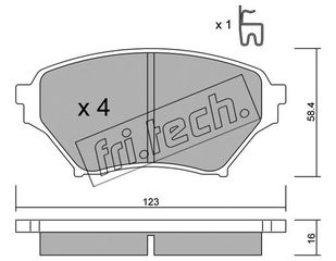 ΤΑΚ. MAZDA             FRITECH \"E\" fri.tech. 623.0