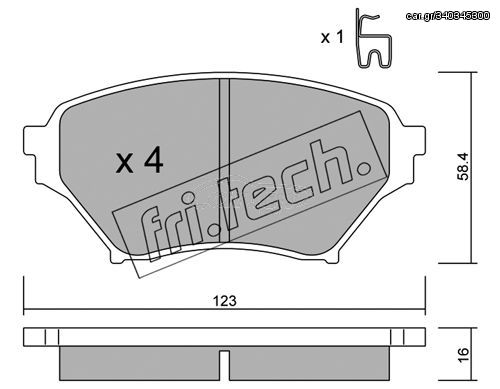 ΤΑΚ. MAZDA             FRITECH \"E\" fri.tech. 623.0