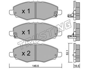 ΤΑΚ. TOYOTA HILUX 2.5D 05-06  \"E\" DEX DEX 2814.0