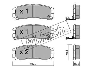 ΤΑΚ. HYUNDAI-MITSUBISHI FRITECH \"O\" fri.tech. 413.0