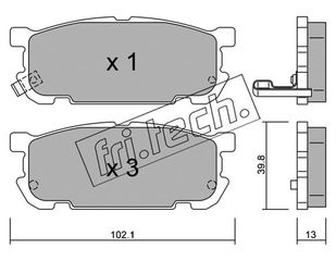 ΤΑΚ. MAZDA             FRITECH \"O\" fri.tech. 624.0