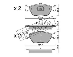 ΤΑΚ. VOLVO C70,V70 ALL -05 \"E\" FRITECH fri.tech. 849.0