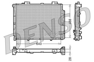 ΚΑΤΑΡΓΗΘΗΚΕ,ΨΥΓΕΙΟ ΝΕΡΟΥ MERCDES E-CLASS (W210) 640x488x28 DENSO DENSO DRM17101