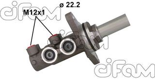 ΑΝΤΛ. ΦΡΕΝ. MAZDA 6 2.0,2.2D 13> Φ22.20mm CIFAM 202-1164