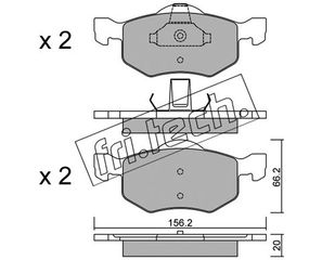 ΤΑΚ. FORD-MAZDA        FRITECH \"E\" fri.tech. 625.0