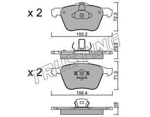 ΤΑΚ. VOLVO S60 2.4 T5,XC 90 2.5T 04- \"E\" TRUSTING TRUSTING 850.0