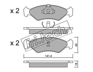 ΤΑΚ. FORD              FRITECH \"E\" fri.tech. 075.0