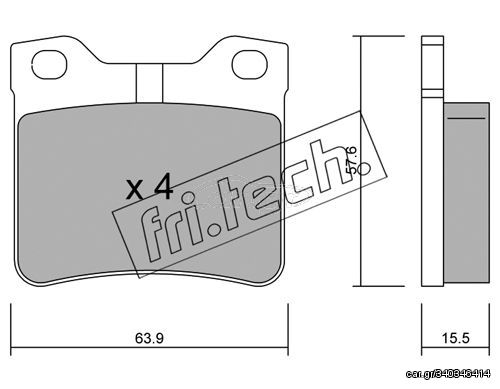 ΤΑΚ. PEUGEOT           FRITECH \"O\" fri.tech. 199.1