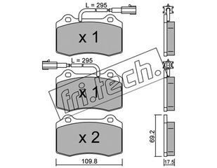 ΤΑΚ. A/R-FIAT-LANCIA-CHRY.FRITECH E fri.tech. 260.0