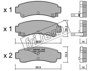 ΤΑΚ. NISSAN SUNNY II 1.6 FRITECH \"O fri.tech. 417.0