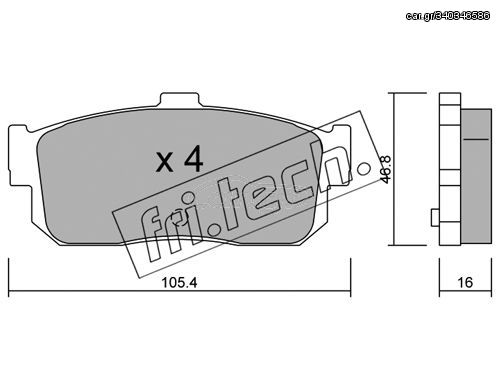 ΤΑΚ. NISSAN            FRITECH \"O\" fri.tech. 200.0