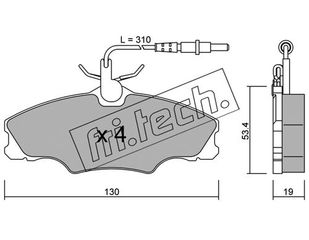 ΤΑΚ. PEUGEOT           FRITECH \"E\" fri.tech. 222.0