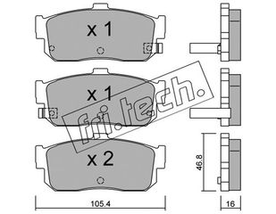 ΤΑΚ. NISSAN             FRITECH\"O\" fri.tech. 200.1