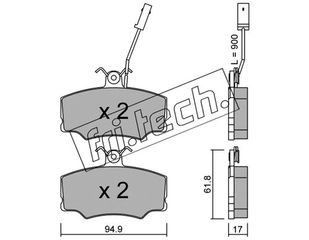 ΚΑΤΑΡΓΗΘΗΚΕ,ΤΑΚ. ALFA ROMEO        FRITECH \"E\" fri.tech. 078.0