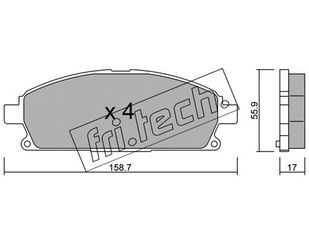 ΤΑΚ. NISSAN            FRITECH \"E\" fri.tech. 421.0
