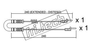 ΚΑΛΩΔΙΑ ΓΙΑ  2276.0W fri.tech. SU.109K