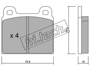 ΤΑΚ. MER/DES-OPEL      FRITECH \"E\" fri.tech. 080.1