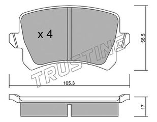 ΤΑΚ. VW PASSAT ALL 07-  \"O\" TRUSTING TRUSTING 822.0