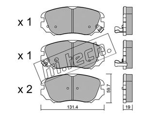 ΤΑΚ. OPEL INSIGNIA 1.6,1.8,2.0 08- \"E\"  FRITECH fri.tech. 858.0