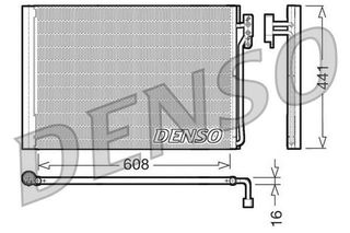 ΨΥΓΕΙΟ A/C LAND ROVER RANGE ROVER III 3.0D,4.2 <12 DENSO DENSO DCN14001