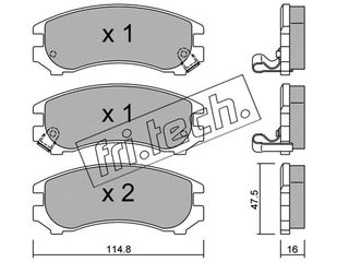 ΤΑΚ. NISSAN - SUZUKI   FRITECH \"E\" fri.tech. 239.1