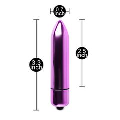 Mini Bullet vibrator 8 X 1.7 cm PINK-thumb-2