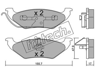 ΤΑΚ. CHRYSLER VOYAGER III  \"O\" fri.tech. 640.0