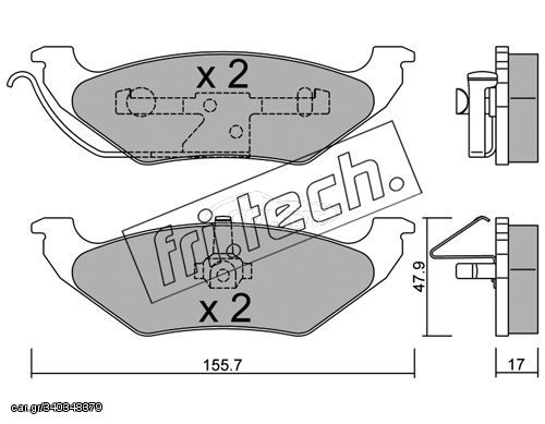 ΤΑΚ. CHRYSLER VOYAGER III  \"O\" fri.tech. 640.0