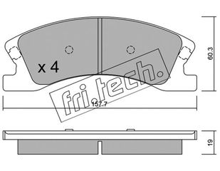 ΤΑΚ. JEEP GRAND CHEROK FRITECH \"E\" fri.tech. 642.0