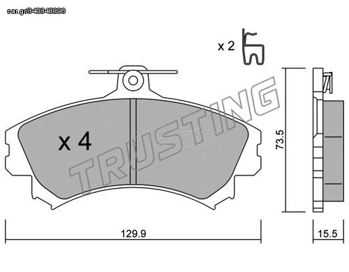 ΤΑΚ. MITSUBISHI, VOLVO  TRUSTING \"E\" TRUSTING 225.0