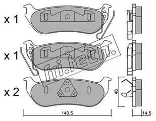 ΤΑΚ. JEEP CHEROKEE     FRITECH \"O\" fri.tech. 643.0